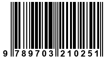 Código de Barras de '.9789703210251.'