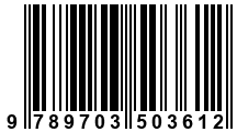 Código de Barras de '.9789703503612.'
