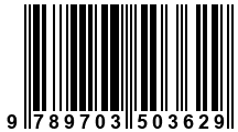 Código de Barras de '.9789703503629.'