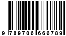 Código de Barras de '.9789706666789.'