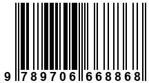 Código de Barras de '.9789706668868.'