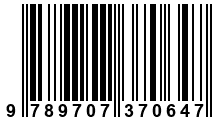 Código de Barras de '.9789707370647.'