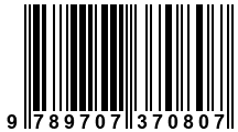 Código de Barras de '.9789707370807.'