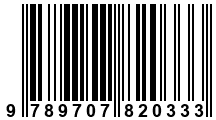 Código de Barras de '.9789707820333.'