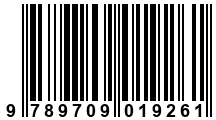 Código de Barras de '.9789709019261.'