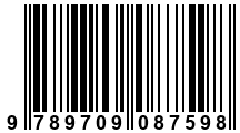 Código de Barras de '.9789709087598.'