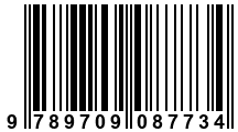 Código de Barras de '.9789709087734.'