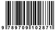 Código de Barras de '.9789709102871.'