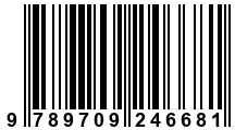 Código de Barras de '.9789709246681.'