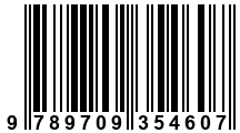 Código de Barras de '.9789709354607.'