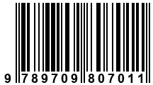 Código de Barras de '.9789709807011.'