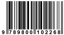 Código de Barras de '.9789800102268.'
