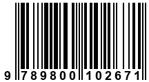 Código de Barras de '.9789800102671.'