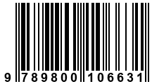 Código de Barras de '.9789800106631.'