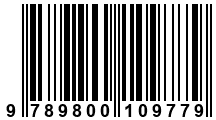 Código de Barras de '.9789800109779.'