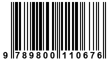 Código de Barras de '.9789800110676.'