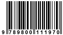 Código de Barras de '.9789800111970.'