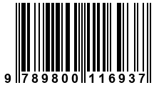 Código de Barras de '.9789800116937.'