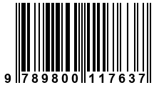 Código de Barras de '.9789800117637.'
