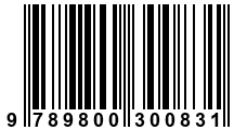 Código de Barras de '.9789800300831.'