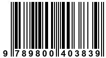 Código de Barras de '.9789800403839.'