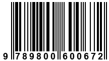 Código de Barras de '.9789800600672.'