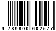 Código de Barras de '.9789800602577.'