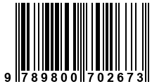 Código de Barras de '.9789800702673.'