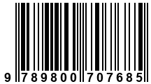 Código de Barras de '.9789800707685.'