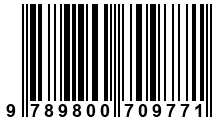 Código de Barras de '.9789800709771.'