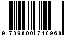 Código de Barras de '.9789800710968.'