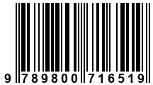 Código de Barras de '.9789800716519.'