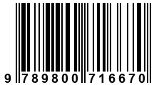 Código de Barras de '.9789800716670.'