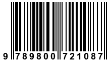 Código de Barras de '.9789800721087.'