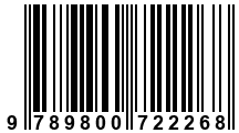 Código de Barras de '.9789800722268.'
