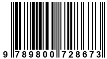 Código de Barras de '.9789800728673.'
