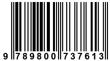 Código de Barras de '.9789800737613.'
