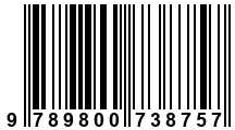 Código de Barras de '.9789800738757.'