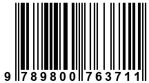 Código de Barras de '.9789800763711.'