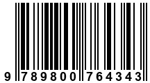 Código de Barras de '.9789800764343.'