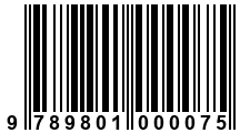 Código de Barras de '.9789801000075.'