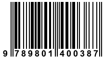 Código de Barras de '.9789801400387.'