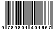 Código de Barras de '.9789801401667.'