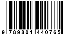 Código de Barras de '.9789801440765.'