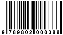 Código de Barras de '.9789802000388.'