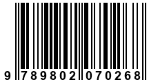 Código de Barras de '.9789802070268.'