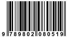 Código de Barras de '.9789802080519.'