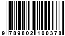 Código de Barras de '.9789802100378.'