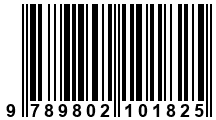 Código de Barras de '.9789802101825.'