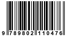 Código de Barras de '.9789802110476.'